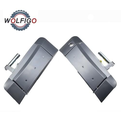 WOLFIGO Silver Color Outside Left Right Door Handle for Nissan 350Z 2003-2009 80607-CD41E 80606-CD01E 80606-CD01E 80607-CD40E