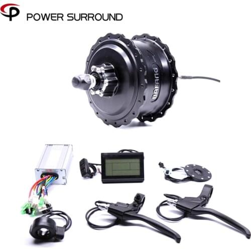 2020 Rushed 48v750w Bafang FAT Rear Electric Bike Conversion Kit Brushless Motor Wheel with EBike system