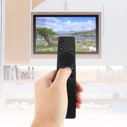 Black 433Mhz Replacement IR TV Remote Control with 10M Long Control Distance Fit for Samsung Smart TV TM1650A BN59-01260A