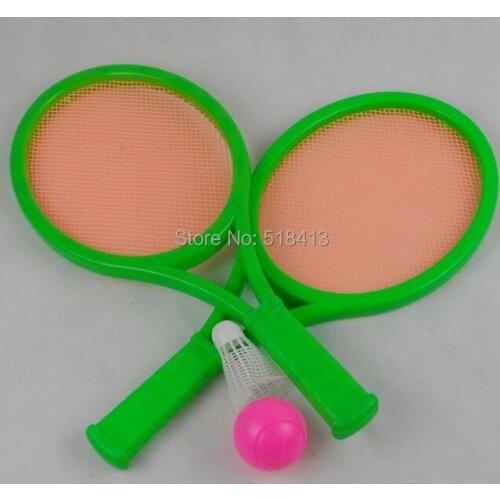 Children Puzzle Tennis Racket Badminton Discreteness Large Bat Toys Unisex Plastic Sports Student Gift 2021
