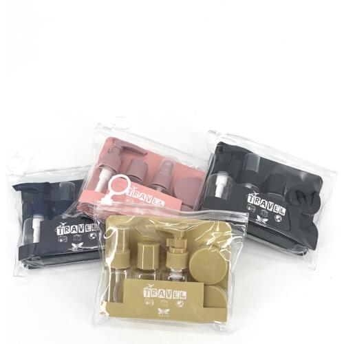 Travel Mini Makeup Cosmetic Face Cream Pot Bottles Plastic Transparent Empty Make Up Container Bottle Travel Accessorie