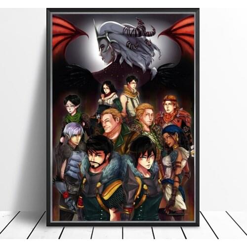 Dragon Age 2 Video Game Canvas Poster Home Wall Painting Decoration (No Frame)