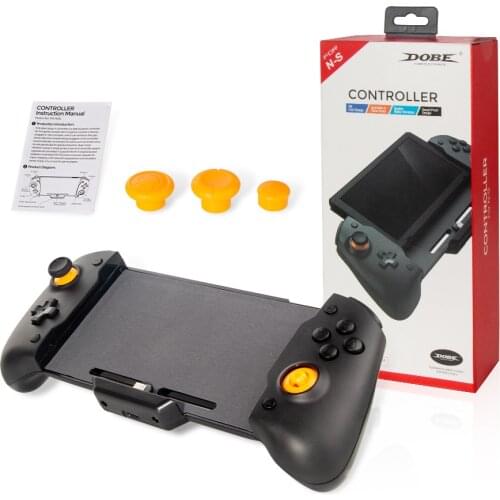 TNS-19252 For Nintendo Switch Handheld Joycon Controller Grip Gamepad Double Motor Vibration Built-in 6-Axis Gyro Sweat-Proof