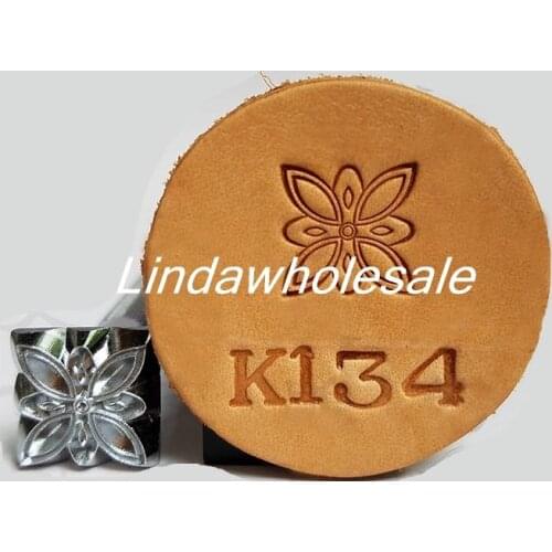 Leather carving printing tool Japanese leather stamp K134,leather tools