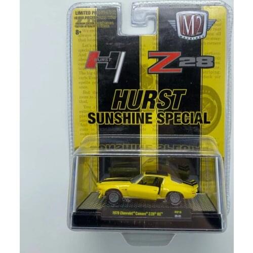 M2 machines 1:64 1970 Chevroltet Camaro Collection Metal Die-cast Simulation Model Cars Toys