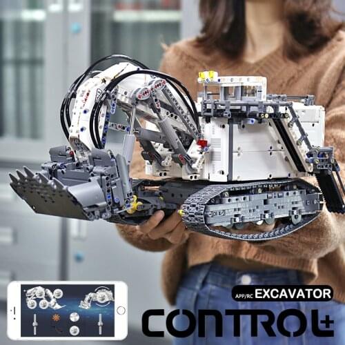 Mould King Electric Remote control Truck model toys Motor Power Mobile Crane Mk II Sets Building Blocks Bricks Kids Toys Gifts