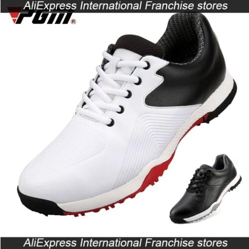 2020 New Non-slip Shoes Men Professional Waterproof Non-slip Breathable Wide Version Run Golf Training Sneakers High Quality