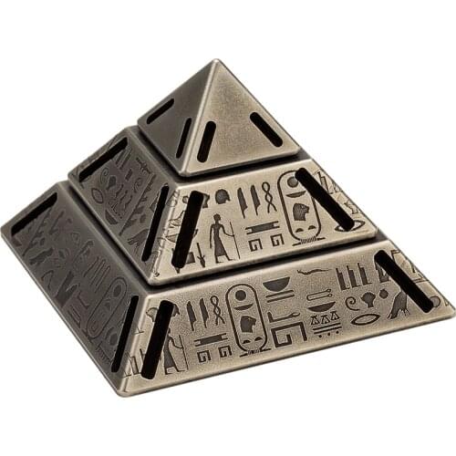 New Fidget Toys Desktop Gyroscope Dzossel Pyramid Fidget Spinner EDC Copper-nickel Limited Edition For Adults Anti Stress R188