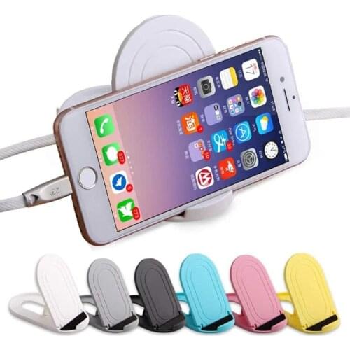 Adjustable Cell Phone Stand Portable Stand Desktop Holder Mobile Tablet Stand Holder For iPhone X Xiaomi Desk Mount Cardle