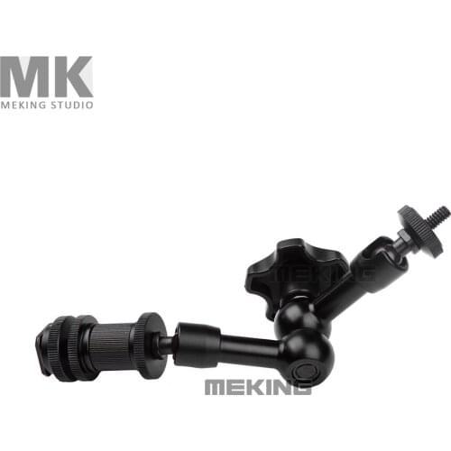 Selens M11-068 7" Magic arm Hydrostat Arm Articulating Arm holder with Shoe Mount light stand Photo Studio Accessories