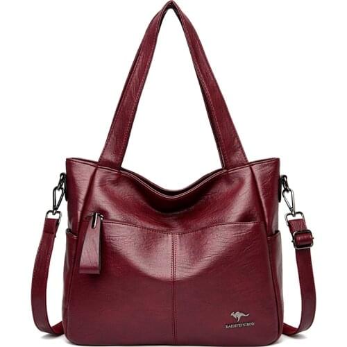 Large Capacity Tote bag Womens handbag High Quality Leather Shoulder Crossbody Bags for Women 2021 Designer bolso mujer