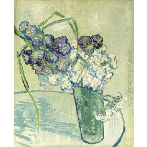High quality Vincent Van Gogh modern art Nature morte, vase avec oeillets Oil paintings reproduction hand painted