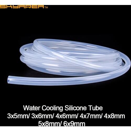 1 Meter Diameter 3mm 4mm 5mm 6mm Water Cooling Silicone Tube Heat Resistant Tubes Fit For RC Boat Cooling System