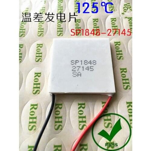 10PCS Thermoelectric Heatsink Cooler Peltier Plate Module SP1848-27145 40*40MM 125C Peltier Plate Module For Power Generation