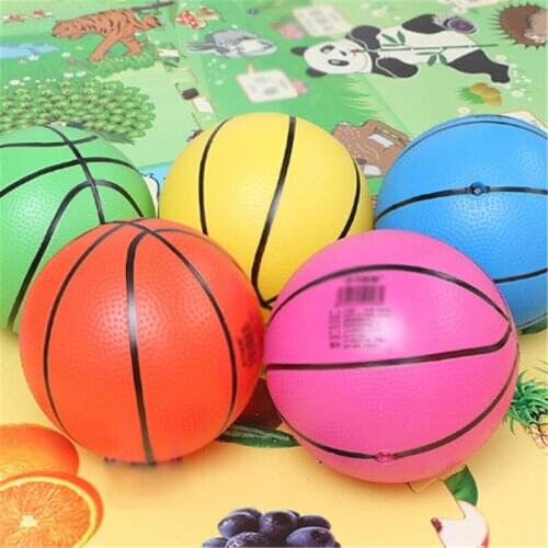 20cm Inflatable PVC Basketball Beach Ball Kid Adult Outdoor Sports Gift Toy