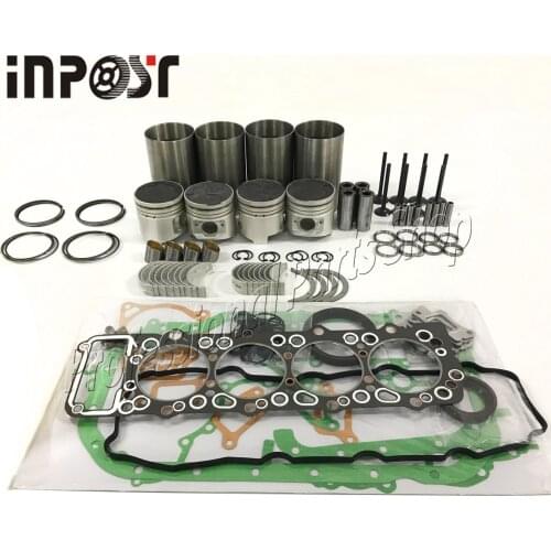 4M40 4M40T overhaul rebuild Kit for Mitsubishi engine PAJERO TRITON MK NM parts gasket