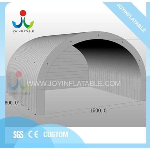 17X16M Large outdoor white exhibition inflatable event tent with 0.6mm pvc materials for warehousing