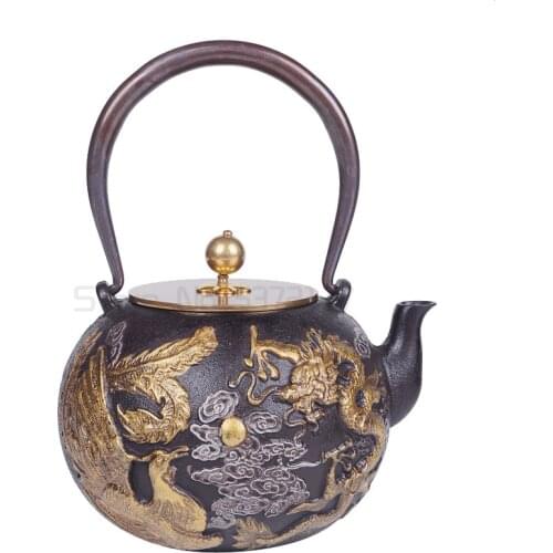 Teapot, kettle, hot water teapot, iron teapot, gift collection, Kung Fu tea set