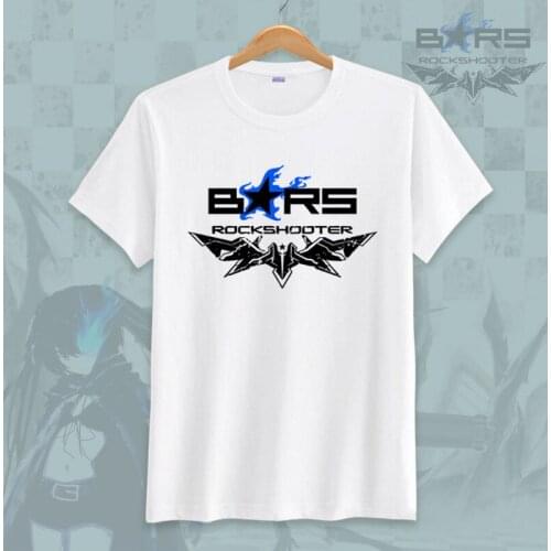 Japanese Anime Black Rock Shooter Cosplay T Shirt Cartoon Dead Master 3D Printed Summer T-Shirt Casual Top Tee tshirt Costume