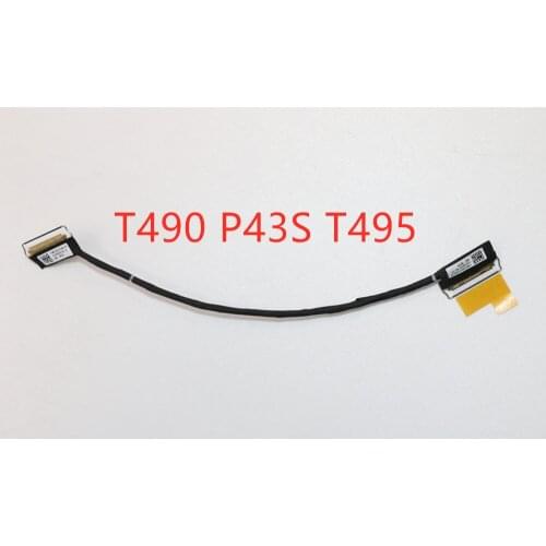 New for Lenovo FOR Thinkpad T490 T495 P43S laptop accessories LCD Screen EDP Video Cable Touch 02HK989 DC02C00DZ10
