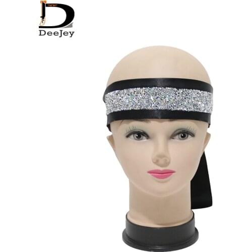 Wholesale satin head wraps high quality rhinestone satin head wrap 20 colors American European style 20pcs a lot
