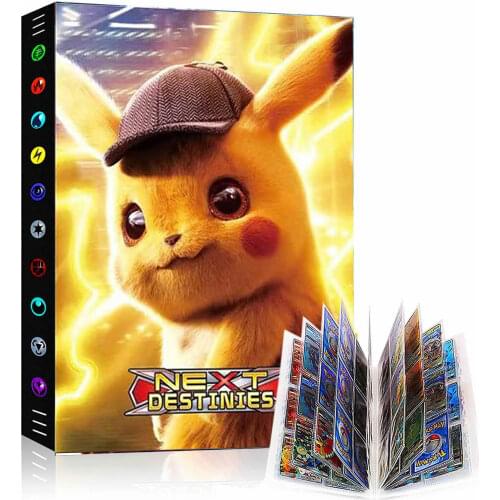 Pokemon Album Book 9 Pocket 432pcs Large Pokémon Playing Game Cards Collection Binder Folder Map Holder Loaded List Kid Toy Gift