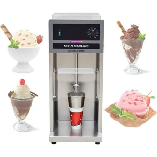 Commercial ice cream mixer stainless steel milk shake tea multi-function ice cream mixer snowstorm machine