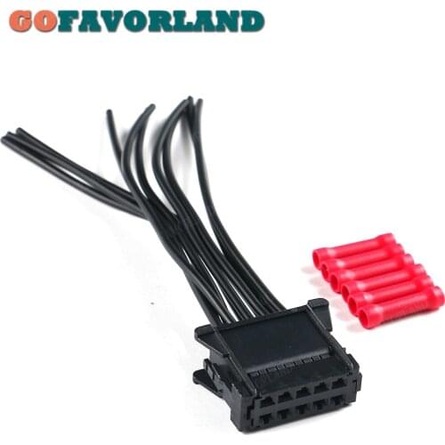 Heater Resistor Blower Loom Wiring Harness Connector 8200729298 for Renault Megane Hatchback 2002 2003 2004 2005 2006 2007-2009