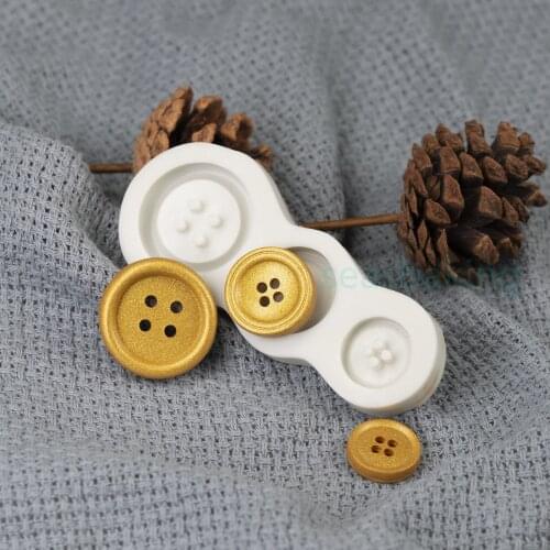 Silicone Button Shapes Cake Mould DIY Fondant Chocolate Cookie Ice Silicone Mold Candy Mold Cake Baking cake decorating tools