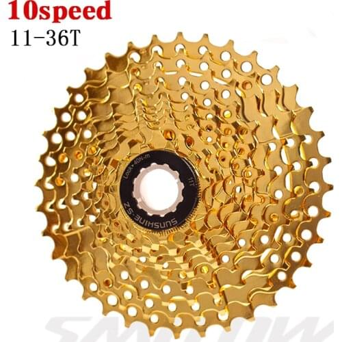 SMLLOW MTB 10 speed 11-36T cassette bicycle freewheel sprocket cdg 10S mountain bike flywheel 36T ultralight high quality