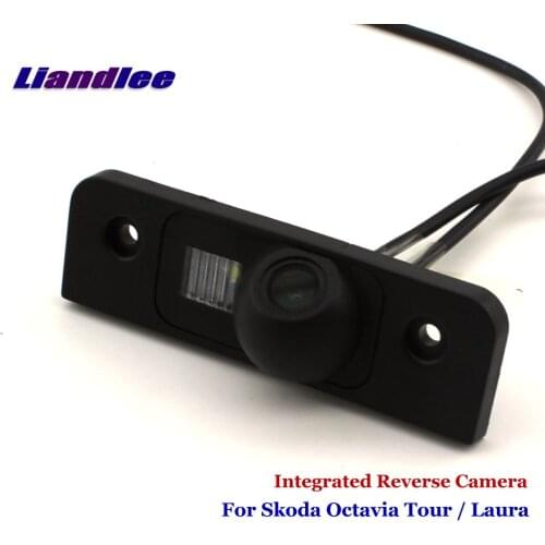 Integrated Special Reverse Camera For Skoda Octavia Tour/Laura Car DVD Player Camera HD SONY CCD CHIP Parking NTSC PAL TV system