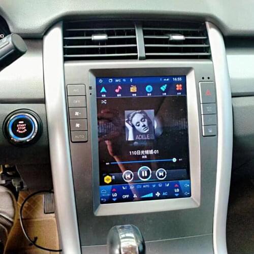 Tesla Style Android 10.0 Car Radio For Ford Edge Car DVD Multimedia Player Auto GPS Navigation 4G DSP 2007-2013