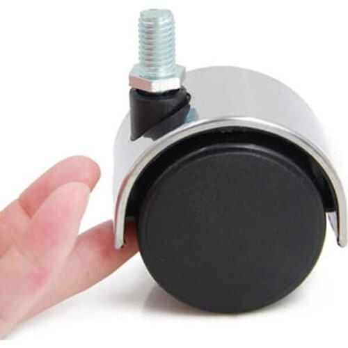 Ultra-quiet stainless steel , casters, office chairs, wheel, wheel, casters, computer chair pulley.2-inch swing chair wheels