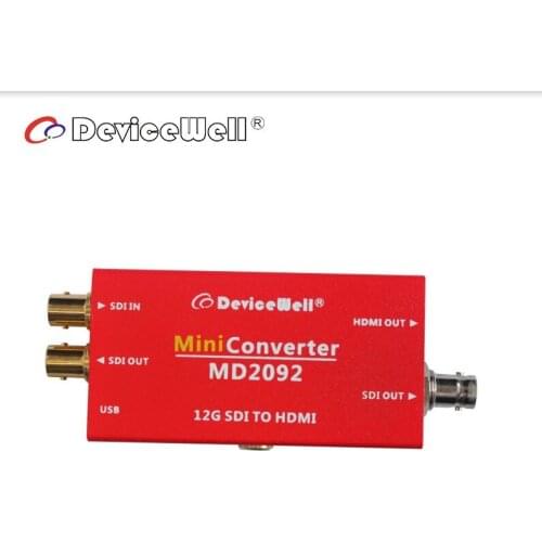 DeviceWell MD2092 1080p To 1080i HD SDI Video 12G Converter