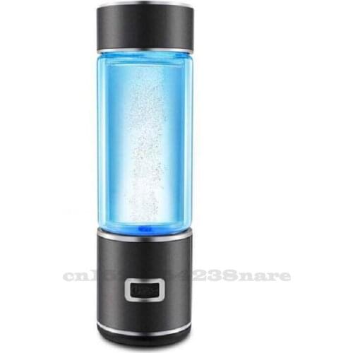 Japanese Titanium Hydrogen-Rich Water Cup SPE Ionizer Maker/Generator Super Antioxidants ORP Hydrogen Bottle Health Cup 350ml
