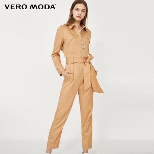 Vero Moda Women Office Rivet Pockets Jumpsuit Catsuit | 320144503