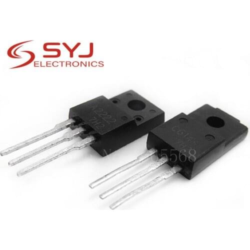 10pcs/lot 2SA2222 2SC6144 TO220F 5pcs A2222 + 5pcs C6144 TO220 In Stock