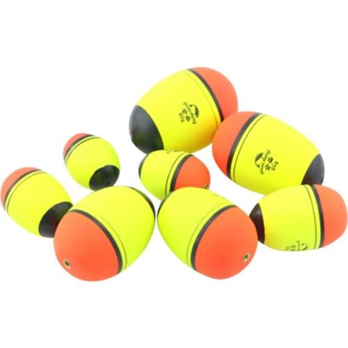 10pcs EVA Fishing Float Foam Bobbers for Sea fishing Night Fishing Float Foam Float Tube Buoy Fishing Accessories