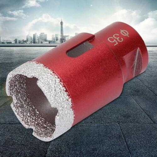 35mm Diamond Drilling Bit Angle Grinder Hole Saw Opener Vacuum Brazed Drilling Core Bit Wood Hole Saw Hole Cutter