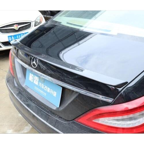 Carbon Fiber Car Rear Wing Trunk Lip Spoilers For Benz CLS W218 C218 CLS 280 CLS300 CLS350 CLS500 CLS550 2012-2018