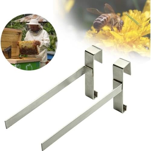 Beehive Frame Holder Perch Stand Support Bracket Rack Bee Hive Side Mount Goods Tools For Beekeeper Supplies