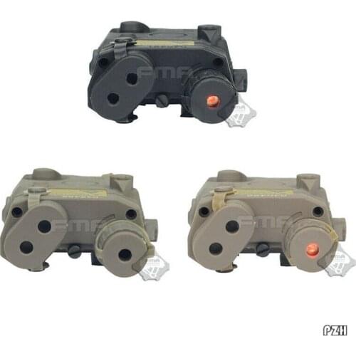 FMA Dummy Outdoor Hunting Airsoft PEQ 15 LA-5 Battery Case Model + Red Laser