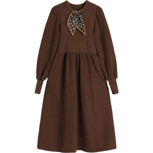 Модные вязаные платья Liser China At AliExpress