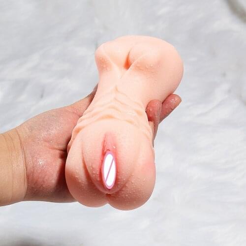 Masturbator for Men Sexy Vagina for Masturbation Antistress Toys Men Masturbator Masturbation Devices Soft Material Oral Sex GM