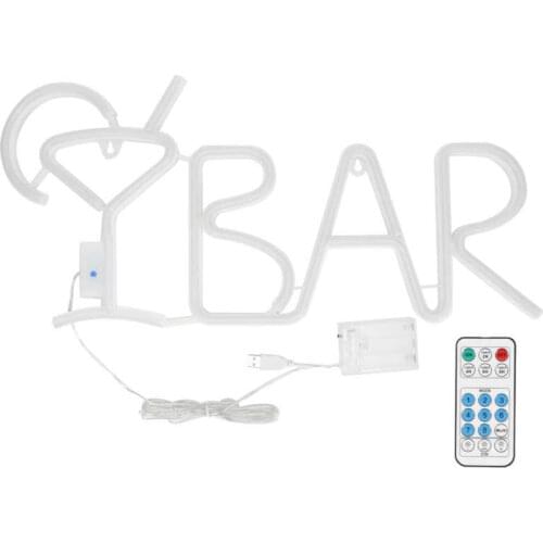 Letter Modeling LED Light Bar Party Home Hanging Decorative Lamp Accessory