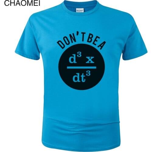 2019 Summer Cotton Print Don't Be A d3xdt3 T Shirt Men Fashion Short Sleeve T-Shirt For Men Short Sleeve Tops Cool Tees C46