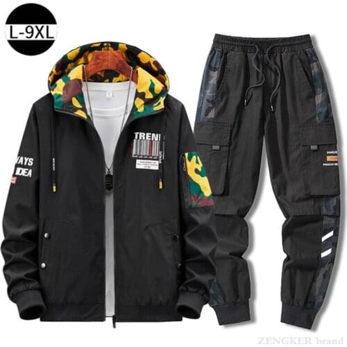 Mens jacket coat autumn Korean version the trend young people thin summer casual plus size sports 140kgl-8XL 9xl