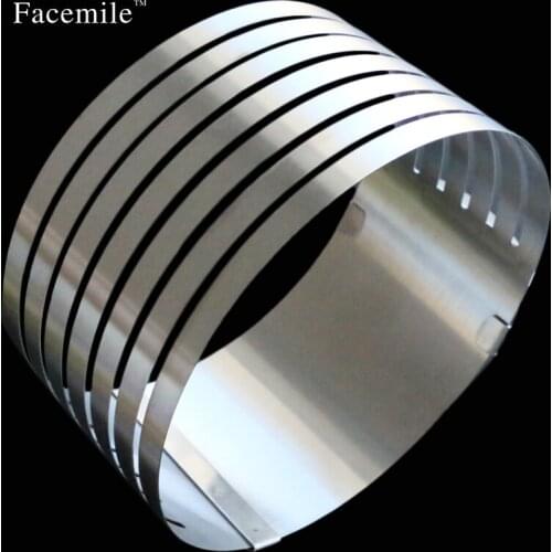 2017 New 16-19.5cm Adjustable Layer Circular Cut Cake Baking Tool Layered Device Cake Mousse Slicer Slicing Mould Bakeware Tool