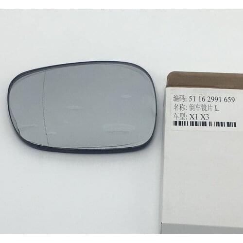 Applicated To BMW X1 X3 E84 E83 F25 51162991659 51162991660 2009-2014 Auto Replacement Convex Heater Mirror Glass