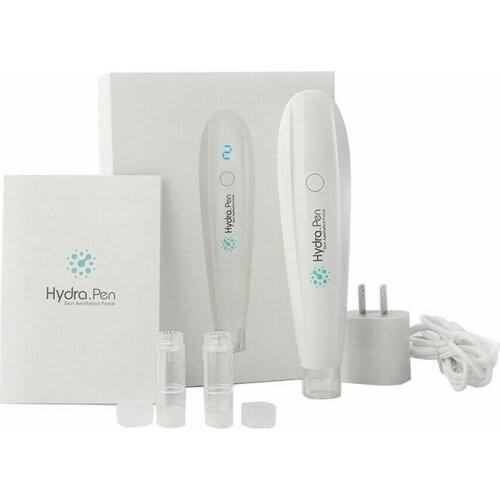 FDA Professional Hydra Pen H2 Electric Automatic Derma Stamp Micro Needling Pen 0.18mm Needle Cartridges For Essence Import MTS